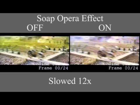 Soap Opera Effect in Slow Motion
