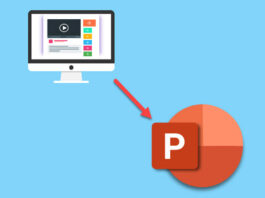 Adding a YouTube video to Powerpoint