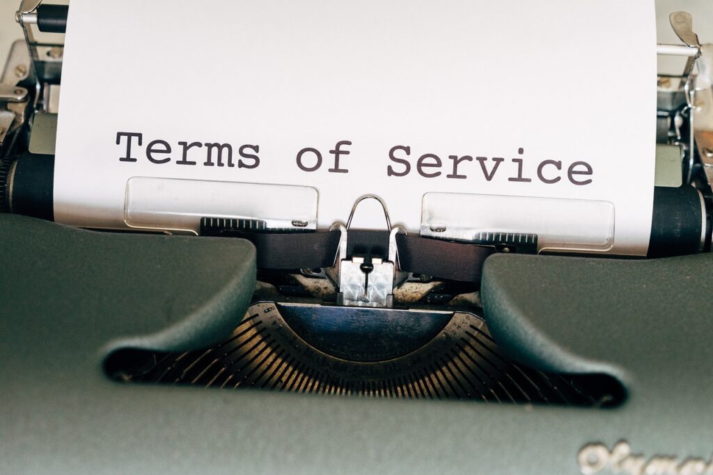 Terms of Service Banner