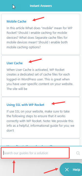WP Rocket Review 12 Help