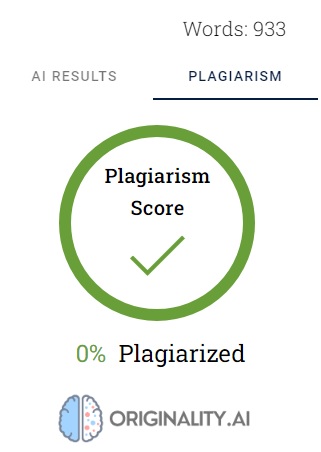 Writesonic - Plagiarism results
