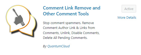 Remove Website Field Comments Plugin